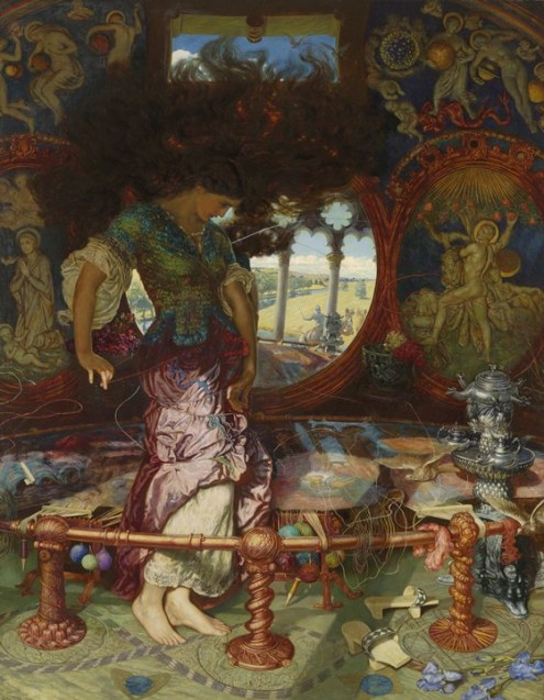 William Holman Hunt The Lady of Shalott 1886-1905