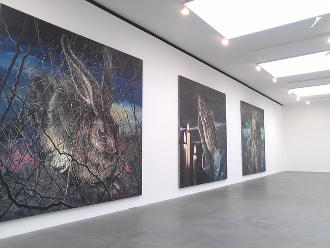 Zeng Fanzhi's interpretation of iconic Western images