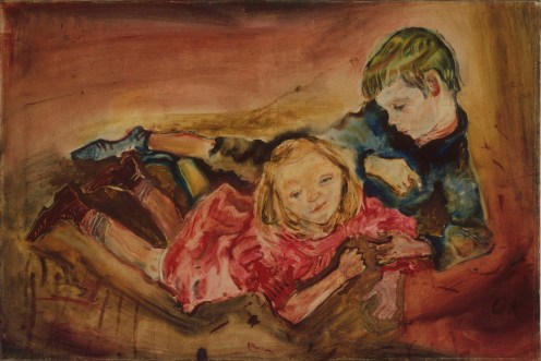 Oskar Kokoschka  Children Playing, 1909 Oil on canvas Lehmbruck Museum, Duisberg (573/1965) © courtesy of Lehmbruck Museum, Duisberg / photographer: Bernd Kirtz / Fondation  Oskar Kokoschka/ DACS 2013 