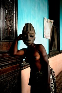 Leonce Raphael Agbodjélou Untitled (Demoiselles de Porto-Novo series) 2012 