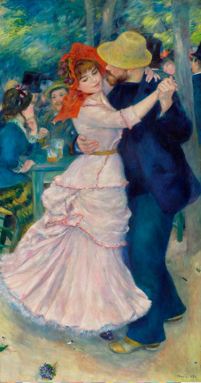 The Dance at Bougival, 1883