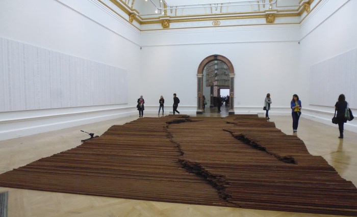 Ai WeiWei - Installation of Straight at Royal Academy