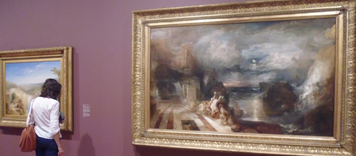 Installation shot - Late Turner - myths remained a favourite subject