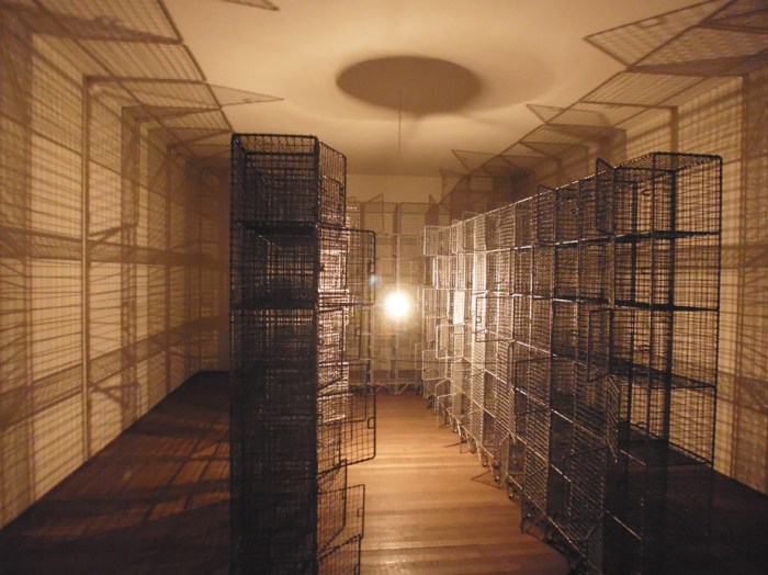 Mona Hatoum's Light Sentence 1992