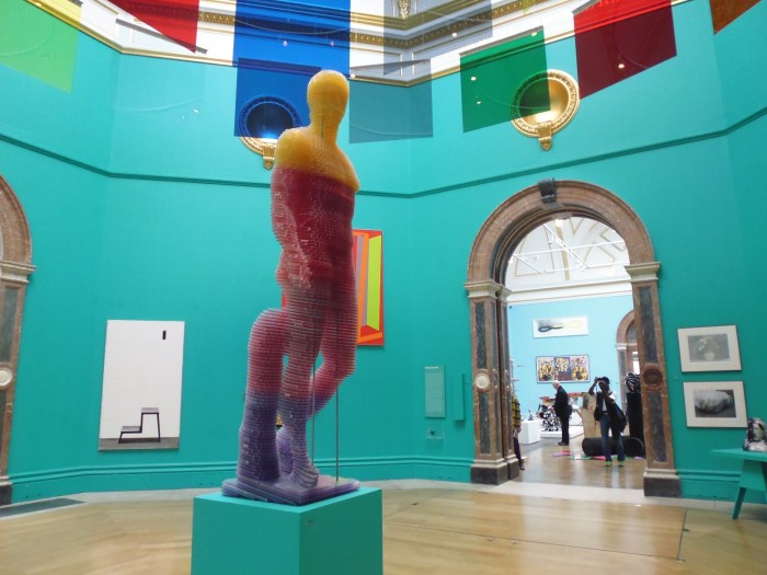 RA Summer Exhibition - a riot of colour