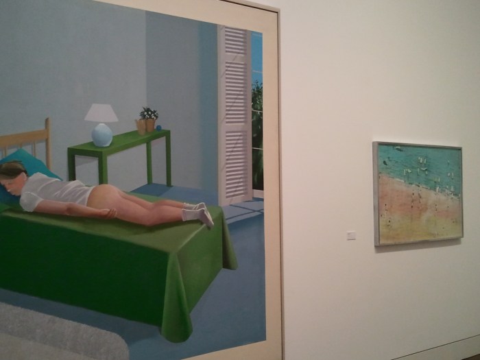 David Hockney The Room Tarzana installation image