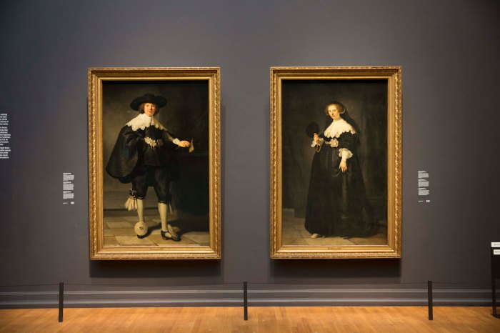 Rijjksmuseum - Rembrandt marriage portraits
